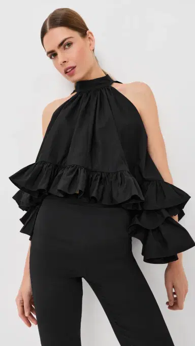 Azeeza Plath Blouse Black | Thumbnail 2 Azeeza Plath Blouse Black | Thumbnail 2