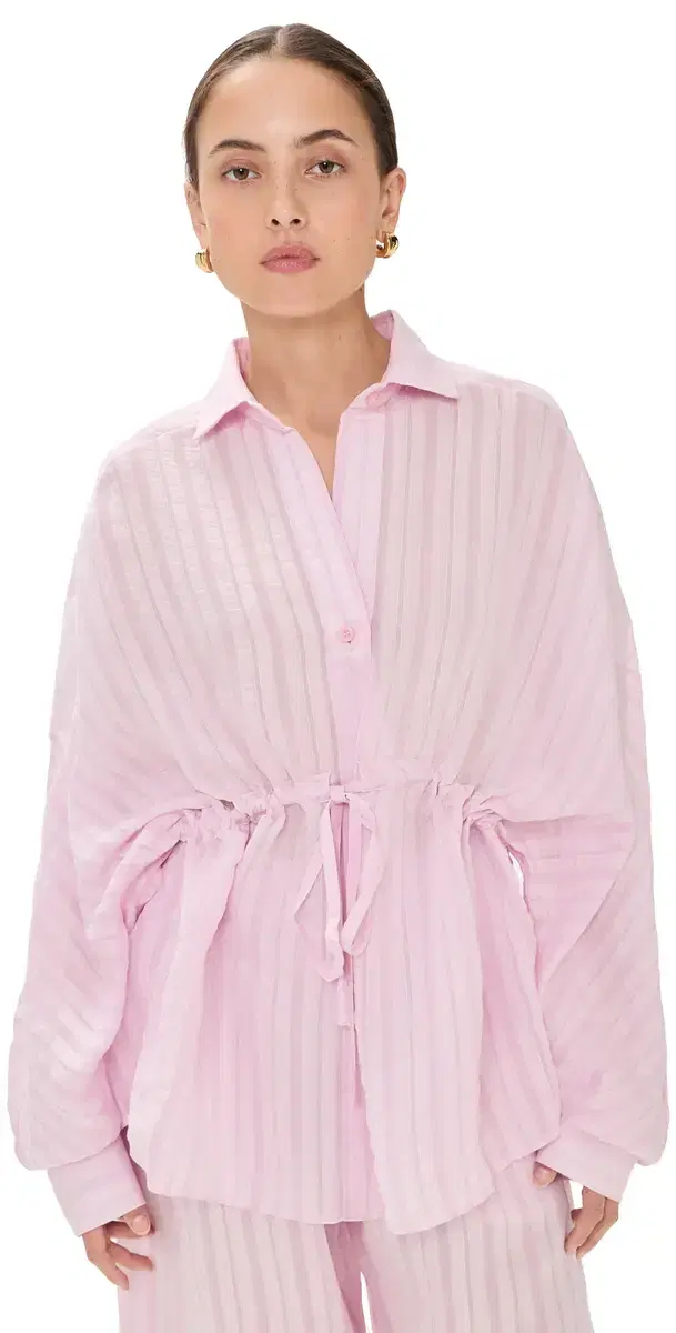 Dalida Fluid tripe hirt Pink