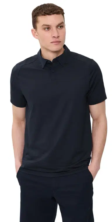 Rhone Commuter Polo True Navy Oxford | Thumbnail 1 Rhone Commuter Polo True Navy Oxford | Thumbnail 1