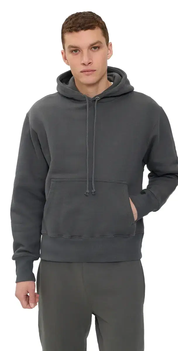 oopback Hoodie Washed Black