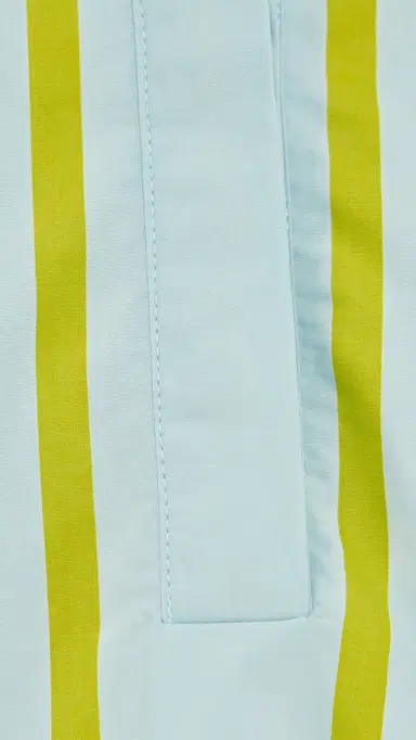 English Factory Striped Kaftan Mini Dress Icy Blue/age | Thumbnail 6 English Factory Striped Kaftan Mini Dress Icy Blue/age | Thumbnail 6