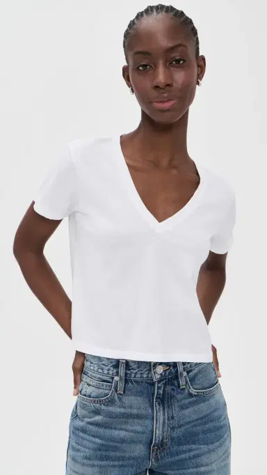 perfectwhitetee Beckett Tee White | Thumbnail 2