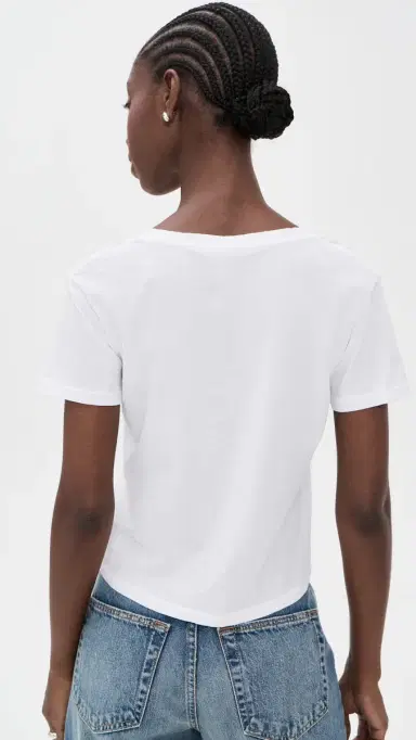 perfectwhitetee Beckett Tee White | Thumbnail 3