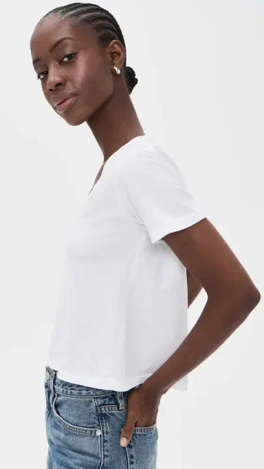 perfectwhitetee Beckett Tee White | Thumbnail 4