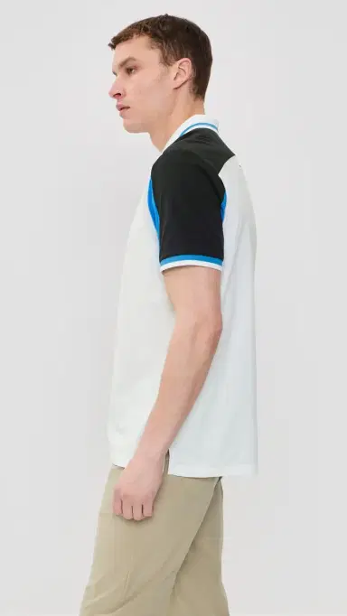 Adidas Golf Beyond Vent Polo Shirt White/Black L | Thumbnail 4 Adidas Golf Beyond Vent Polo Shirt White/Black L | Thumbnail 4