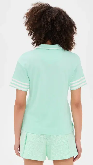 Adidas Golf Originals 3 tripe Polo Clear Mint | Thumbnail 3 Adidas Golf Originals 3 tripe Polo Clear Mint | Thumbnail 3