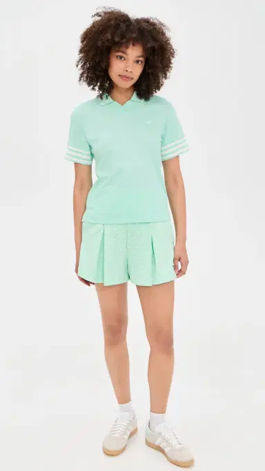 Adidas Golf Originals 3 tripe Polo Clear Mint | Thumbnail 5 Adidas Golf Originals 3 tripe Polo Clear Mint | Thumbnail 5