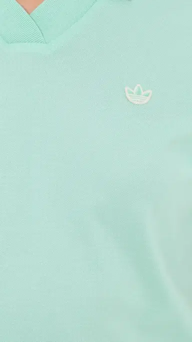 Adidas Golf Originals 3 tripe Polo Clear Mint | Thumbnail 6 Adidas Golf Originals 3 tripe Polo Clear Mint | Thumbnail 6