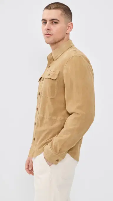 Polo Ralph Lauren Original Label Lightweight Goat Suede Jacket | Thumbnail 4 Polo Ralph Lauren Original Label Lightweight Goat Suede Jacket | Thumbnail 4