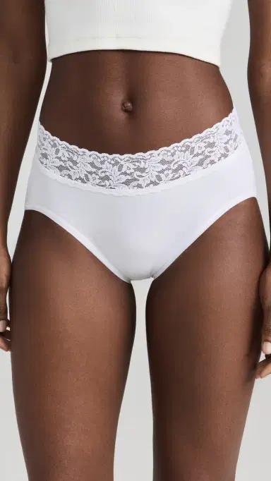 Hanky Panky French Briefs White | Thumbnail 2