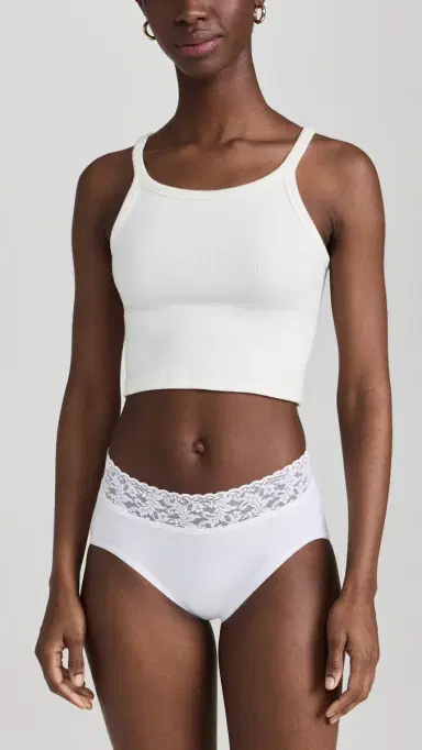 Hanky Panky French Briefs White | Thumbnail 4