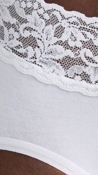 Hanky Panky French Briefs White | Thumbnail 5
