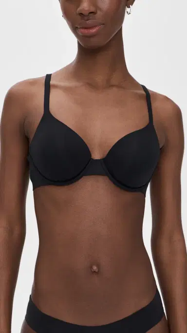 Spanx Supersmooth Brava Lightly Lined Bra Very Black 34D | Thumbnail 2
