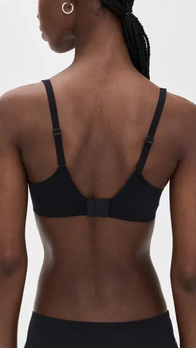 Spanx Supersmooth Brava Lightly Lined Bra Very Black 34D | Thumbnail 3