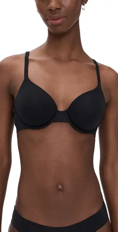 Spanx Supersmooth Brava Lightly Lined Bra Very Black 34D | Thumbnail 1