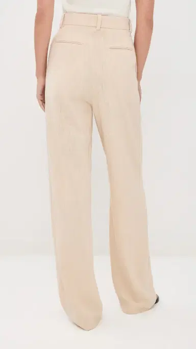 WARDROBE.NYC WARDROBE. NYC Spring Tailored Trousers Cream | Thumbnail 3 WARDROBE.NYC WARDROBE. NYC Spring Tailored Trousers Cream | Thumbnail 3