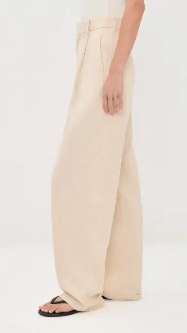 WARDROBE.NYC WARDROBE. NYC Spring Tailored Trousers Cream | Thumbnail 4 WARDROBE.NYC WARDROBE. NYC Spring Tailored Trousers Cream | Thumbnail 4