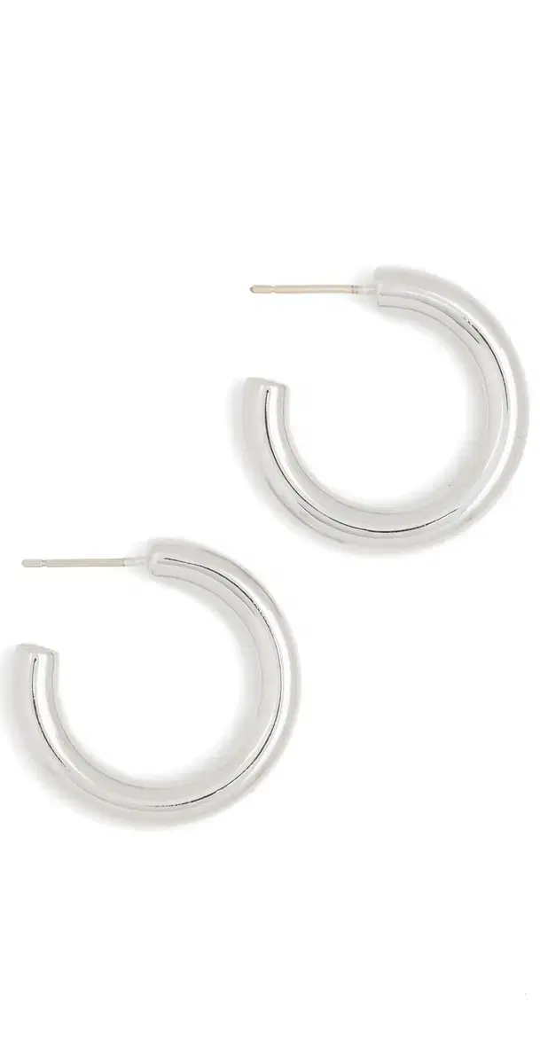 Jennifer Fisher Lilly Huggies Silver One Size