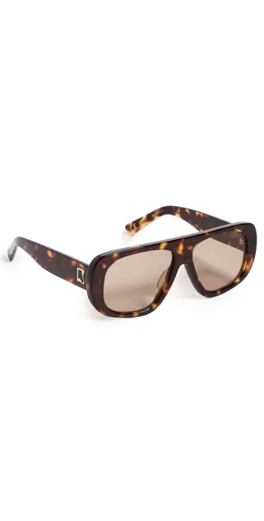 Luv Lou The Dionne Sunglasses Crystal Tort One Size | Thumbnail 1 Luv Lou The Dionne Sunglasses Crystal Tort One Size | Thumbnail 1