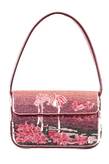 Staud Tommy Beaded Bag - California Clouds | Thumbnail 1 Staud Tommy Beaded Bag - California Clouds | Thumbnail 1