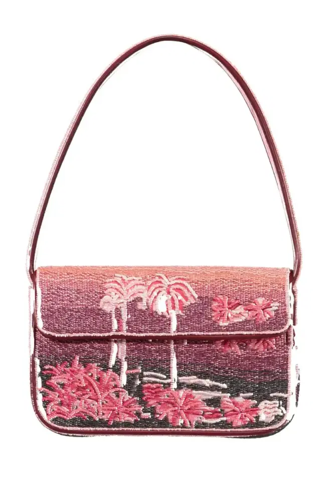 Staud Tommy Beaded Bag - California Clouds