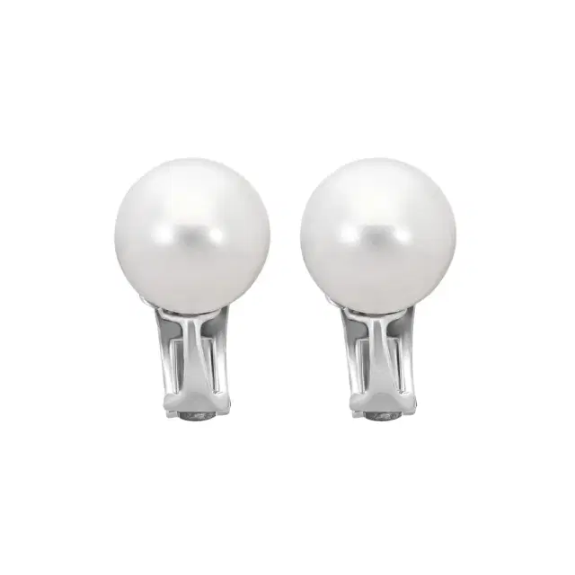 ASSAEL Assael 18K White Gold South Sea Cultured Pearl Clip Earrings by The Solist