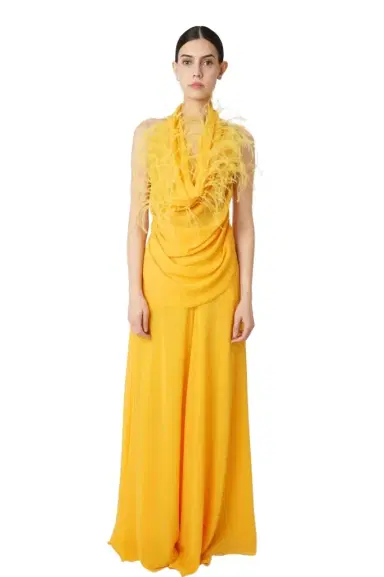Lapointe Lightweight Georgette Wide Leg Pant | Thumbnail 1