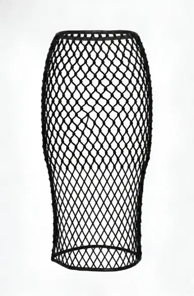 LaQuan Smith Midi Skirt with Slit | Thumbnail 2