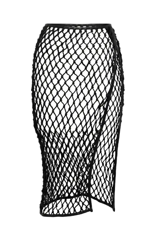 Midi Skirt with Slit