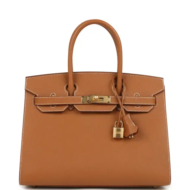 hermes Hermes Birkin Sellier 30 Gold Epsom Gold Hardware