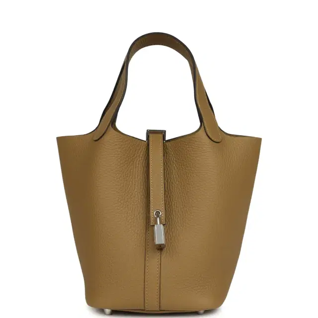 hermes Hermes Picotin Lock 18 Dune Clemence Palladium Hardware