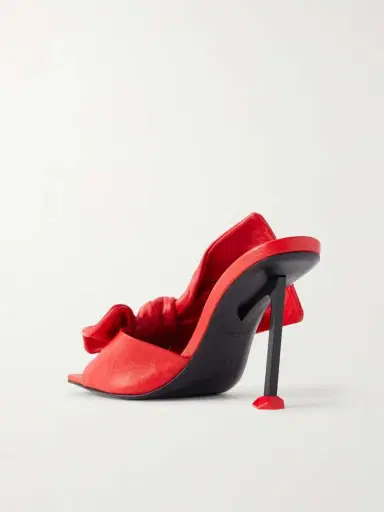 Givenchy Boudoir Bow-embellished Leather Mules | Thumbnail 3