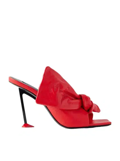 Givenchy Boudoir Bow-embellished Leather Mules | Thumbnail 1