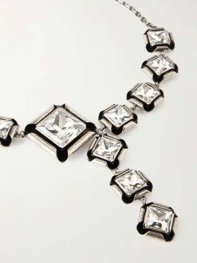 Givenchy tone Crystal Necklace | Thumbnail 4