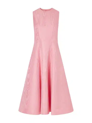 Emilia Wickstead Mara Moire Midi Dress | Thumbnail 1
