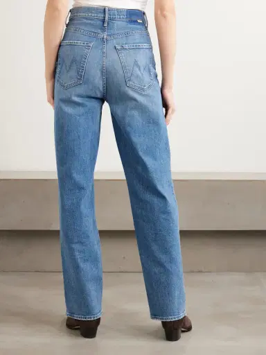Mother Tunnel Vision Sneak High-rise Straight-leg Jeans | Thumbnail 4 Mother Tunnel Vision Sneak High-rise Straight-leg Jeans | Thumbnail 4