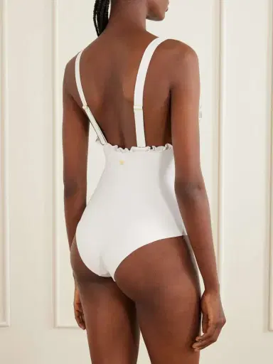 Kiki de Montparnasse Louise Ruched Swimsuit | Thumbnail 3