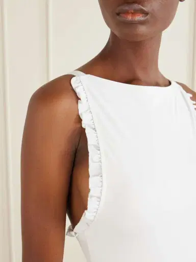 Kiki de Montparnasse Louise Ruched Swimsuit | Thumbnail 4