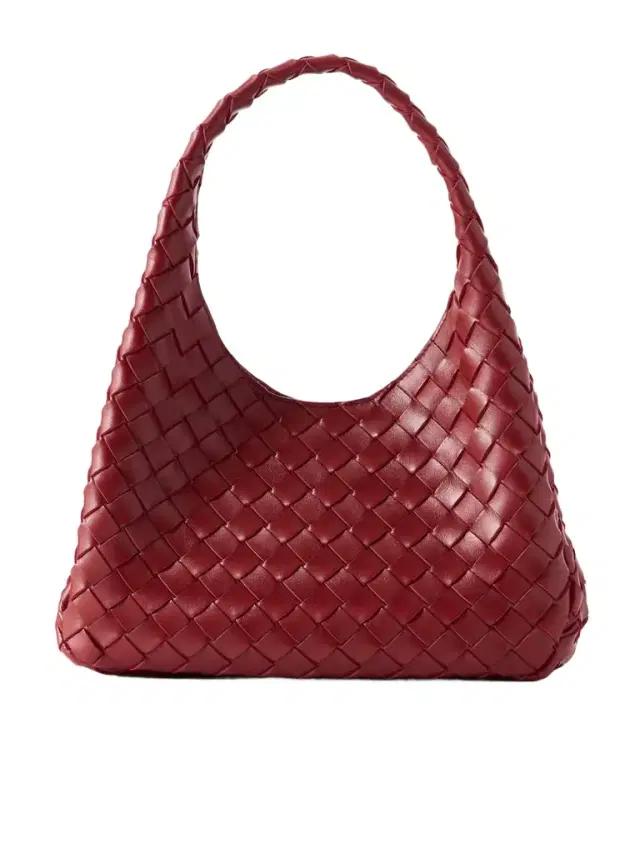 Campana Small Intrecciato Leather Shoulder Bag