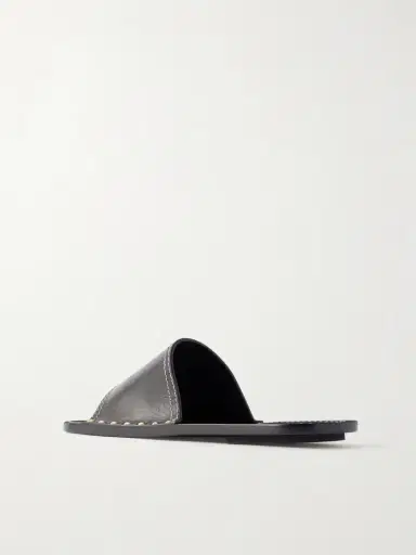 TOTEME Studded Leather Slides | Thumbnail 3 TOTEME Studded Leather Slides | Thumbnail 3