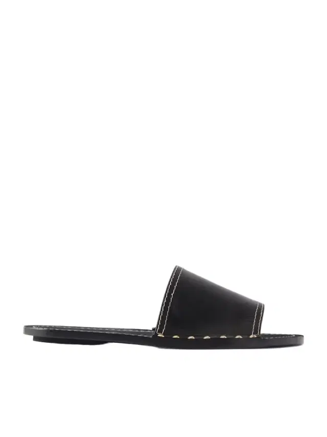TOTEME Studded Leather Slides