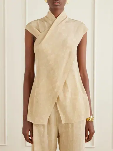 Cortana Cassiopea Silk-crepe Blouse | Thumbnail 3 Cortana Cassiopea Silk-crepe Blouse | Thumbnail 3