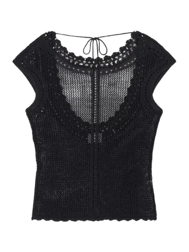 Metorie Embellished Crochet Cotton-blend Tank