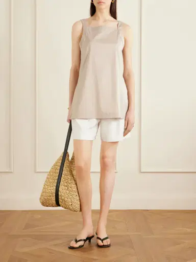 Max Mara Beachwear Cotton-blend Top | Thumbnail 2