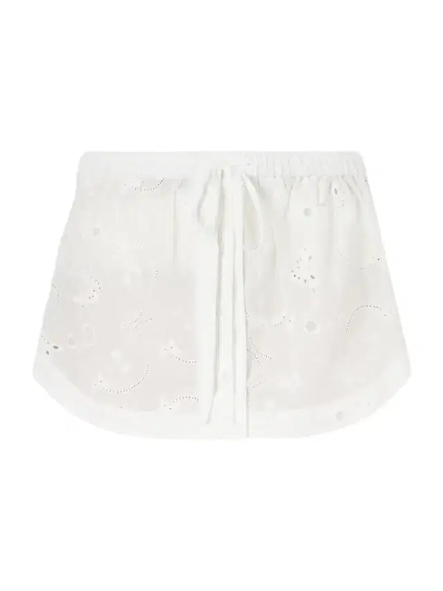 Simone Broderie Anglaise Cotton Mini Skirt