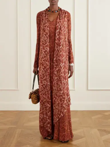 Cortana Meena Printed Silk-crepon Jacket | Thumbnail 2 Cortana Meena Printed Silk-crepon Jacket | Thumbnail 2