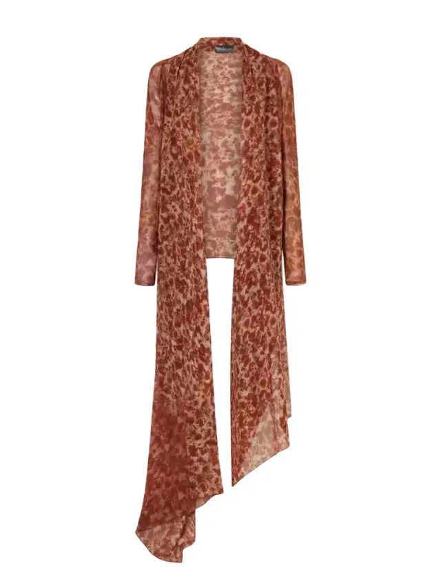 Cortana Meena Printed Silk-crepon Jacket
