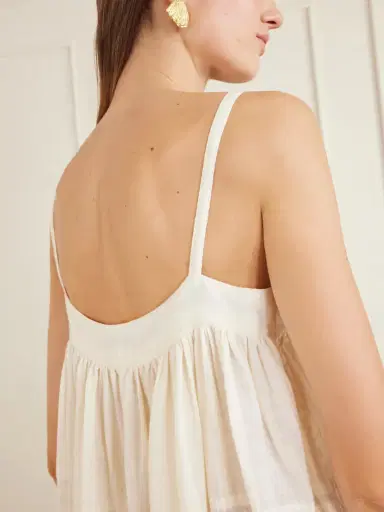 Lemlem Eda Striped Cotton-gauze Midi Dress | Thumbnail 4