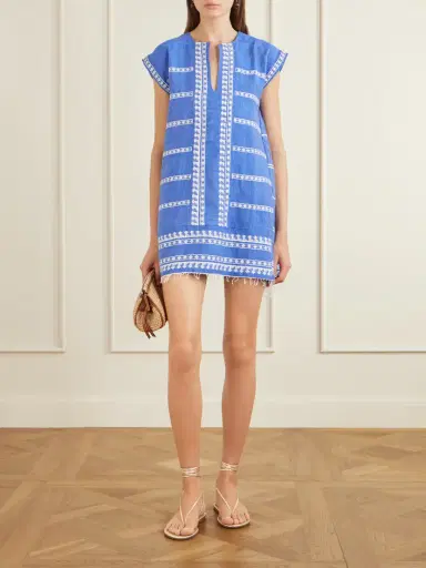 Lemlem Elina Cotton-gauze Coverup | Thumbnail 2 Lemlem Elina Cotton-gauze Coverup | Thumbnail 2
