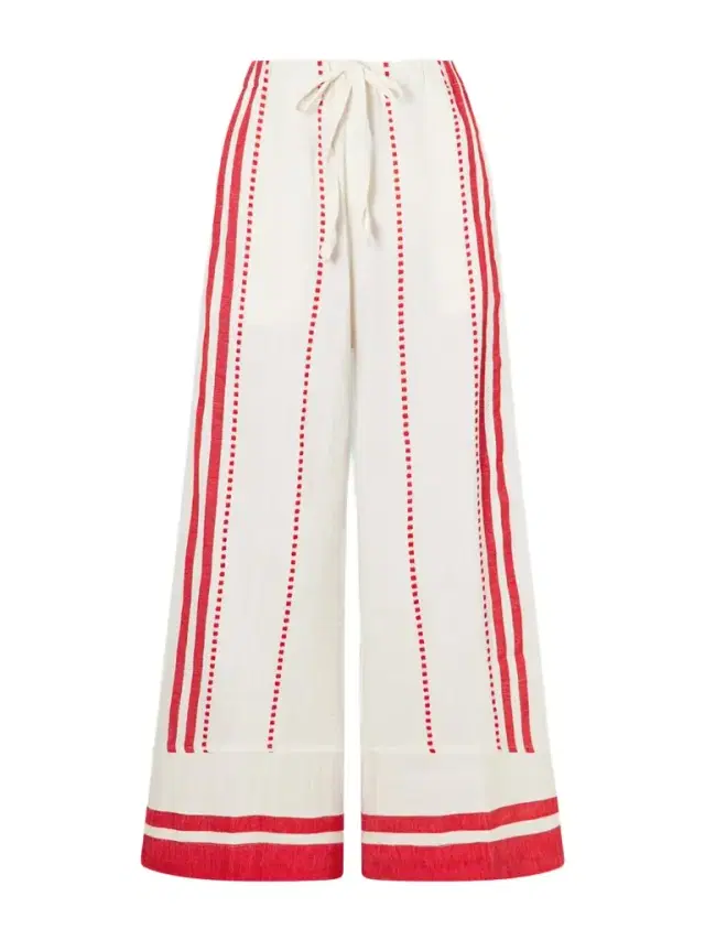 Lemlem Desta Straight-leg Cotton Pants